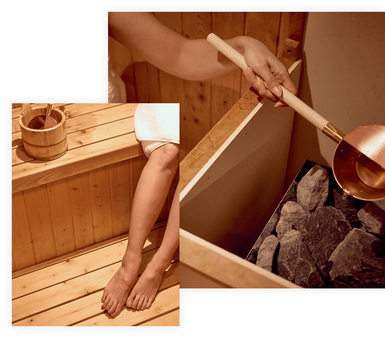 Sauna お部屋のサウナで”ととのう”癒しの時間を。